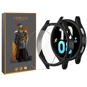 کاور هاپلایت مدل PC-Bumper-HL مناسب برای ساعت هوشمند سامسونگ Galaxy Watch 5 44mm به همراه محافظ صفحه نمایش