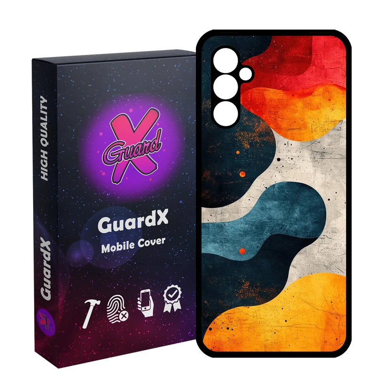کاور گارد ایکس طرح رنگی مدل Glass10751 مناسب برای گوشی موبایل سامسونگ Galaxy A24/A24 4G/M34 5G