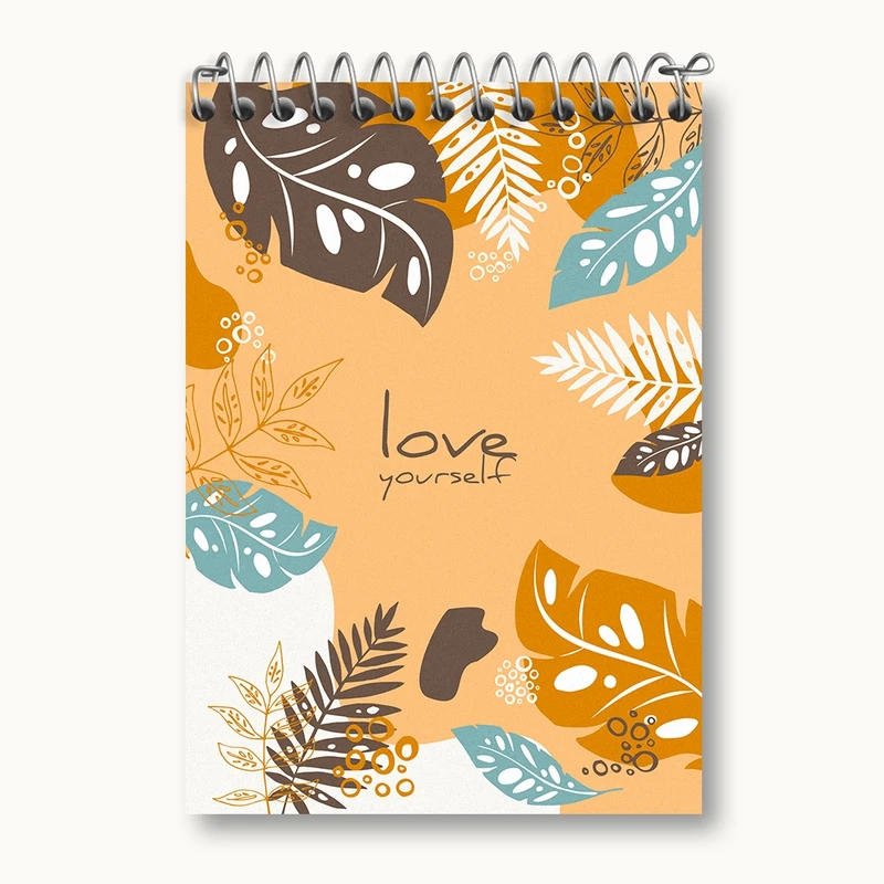 دفتر یادداشت 50 برگ خندالو مدل Love Yourself کد N1294