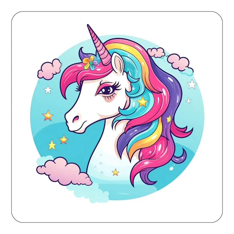 مگنت کاکتی طرح اسب تک شاخ و یونیکورن مدل mp31140