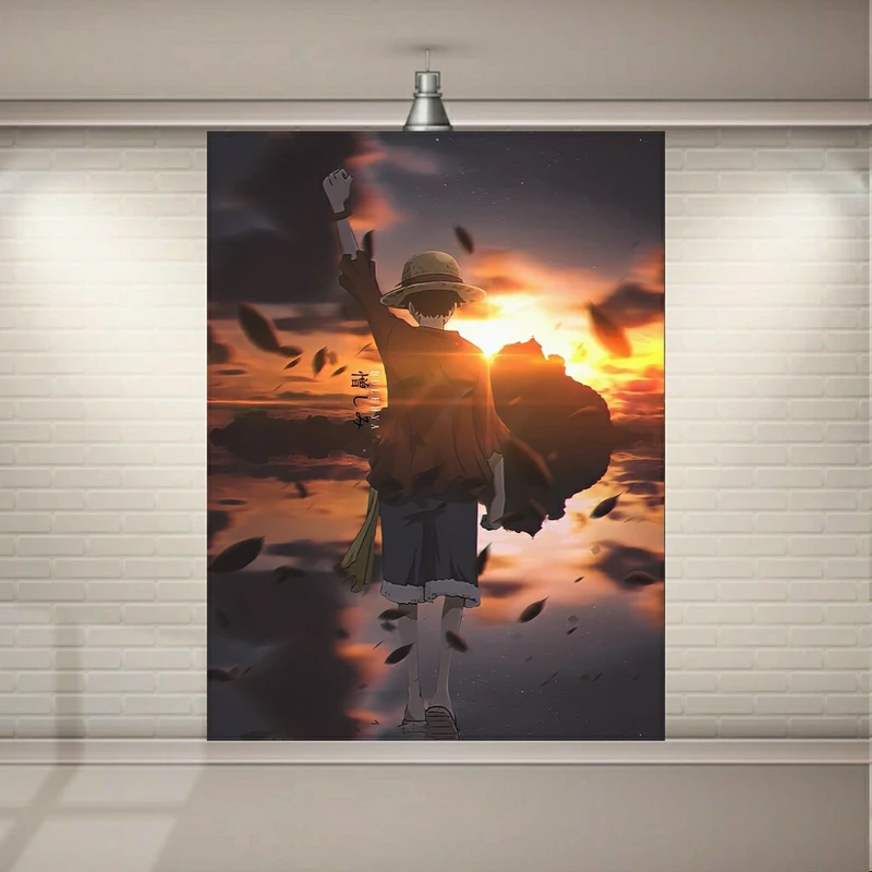 تابلو بوم طرح انیمه وان پیس -One Piece مدل SDB3907