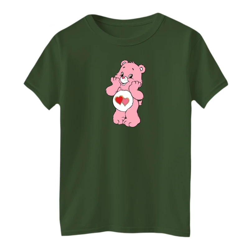 تی شرت آستین کوتاه بچگانه مدل خرس مهربون کد 02