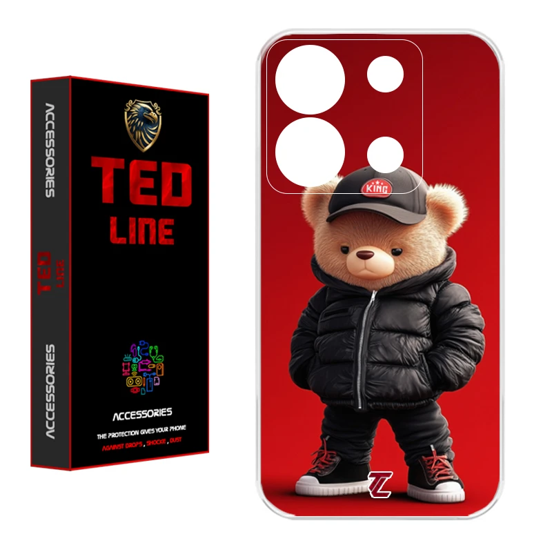 کاور تد لاین طرح تدی کد 1113 مناسب برای گوشی موبایل شیائومی Redmi Note 13 Pro 5G / Poco X6