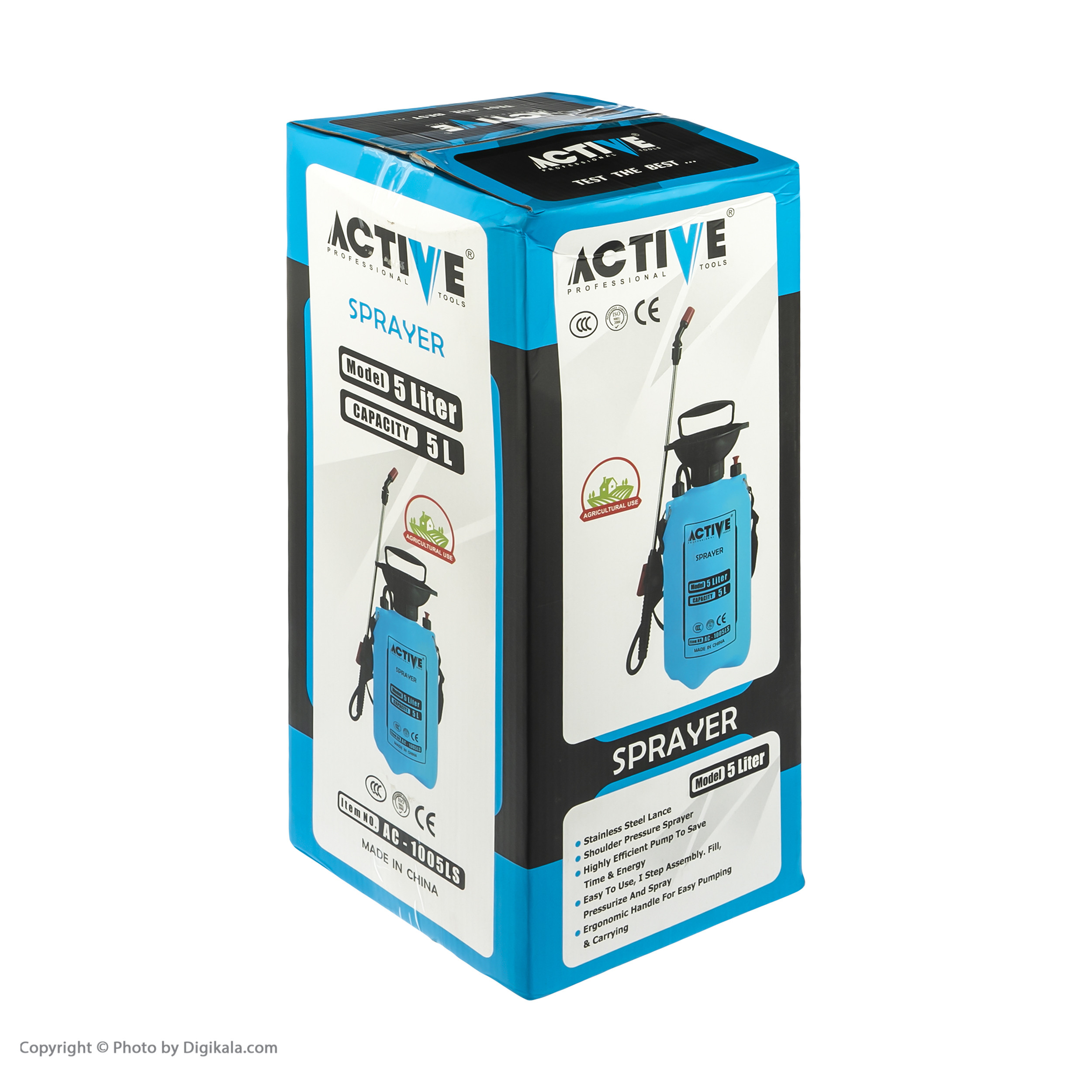 سمپاش اکتیو مدل AC-1005LS حجم 5 لیتر سمپاش اکتیو مدل AC-1005LS حجم 5 لیتر