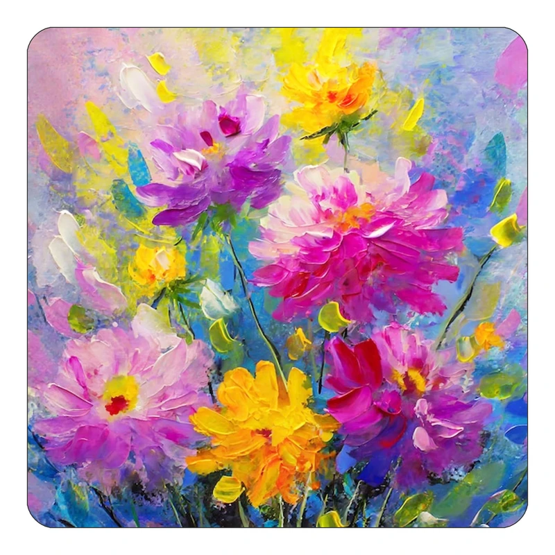 مگنت کاکتی طرح نقاشی رنگ روغن مدل mp72970