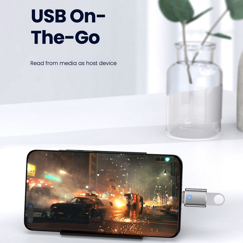 مبدل USB 3.0 به USB-C کد OTG-AC401