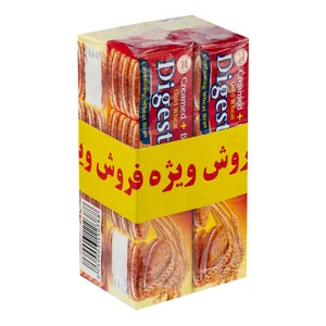 بیسکویت دایجستیو کرمدار ویتانا - 192 گرم بسته 4 عددی