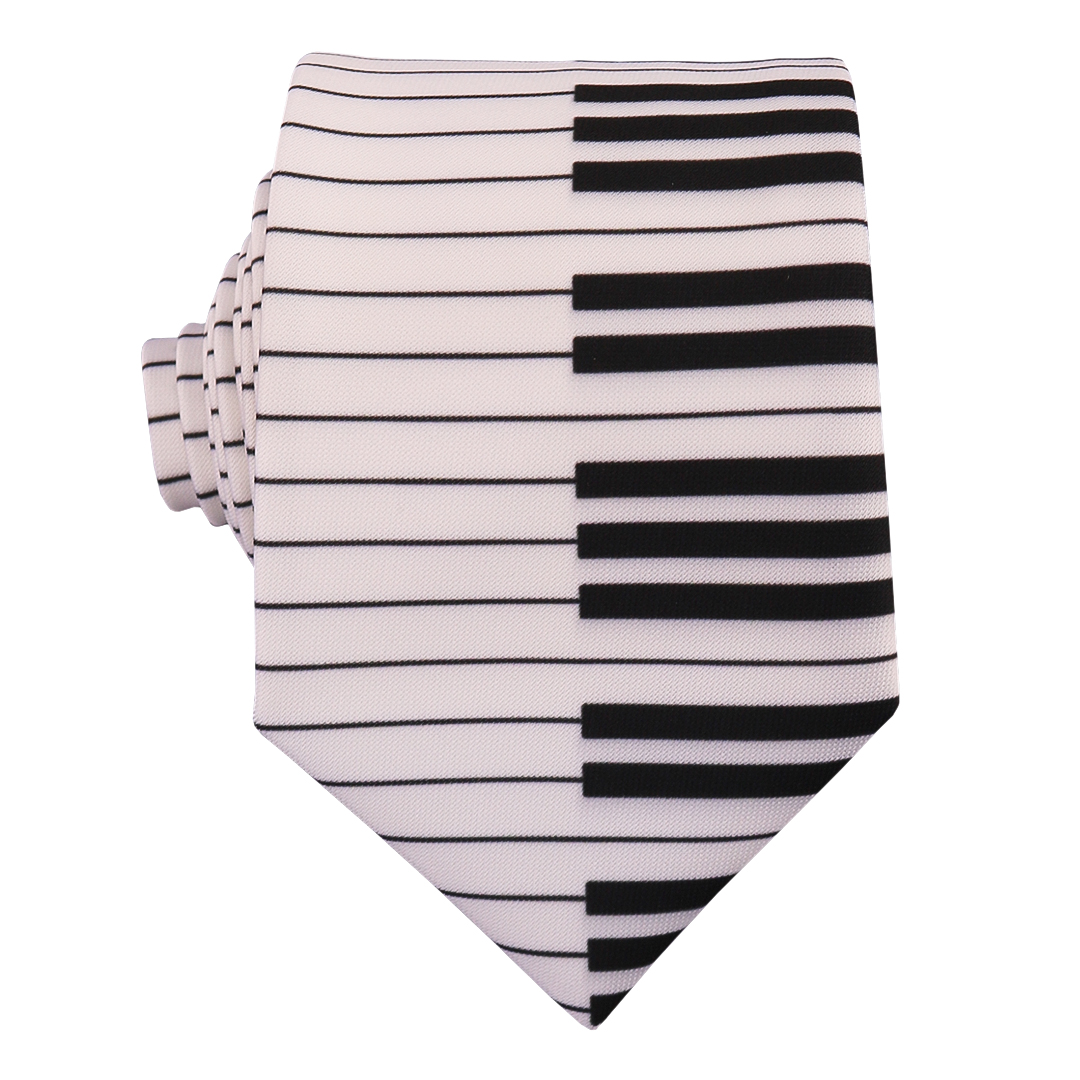 کراوات مردانه مدل پیانو کد ۱۳۶