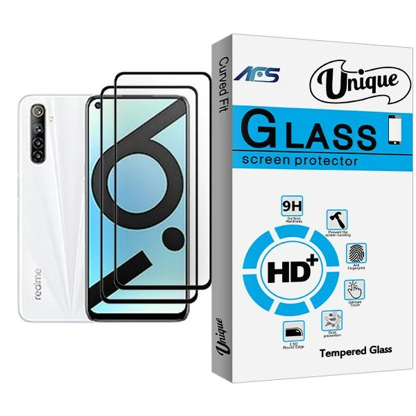 محافظ صفحه نمایش ای اف اس مدل Unique Glass MIX002 مناسب برای گوشی موبایل شیائومی 6i (India) بسته دو عددی