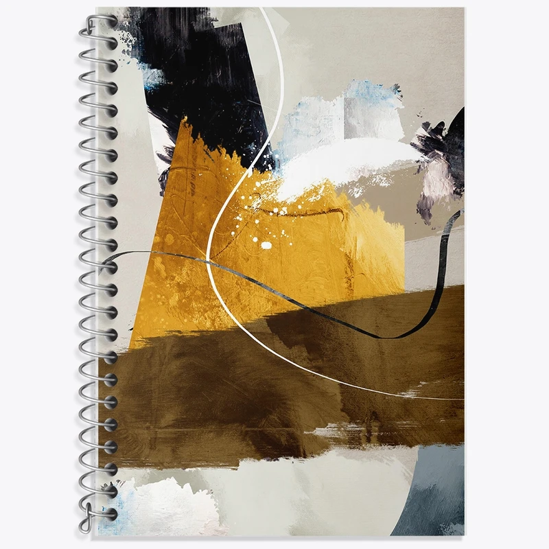 دفتر لغت 50 برگ خندالو طرح دکوراتیو (decorative) کد F1934