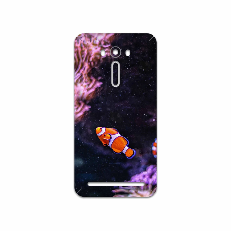 برچسب پوششی ماهوت مدل Clownfish مناسب برای گوشی موبایل ایسوس Zenfone 2 Laser