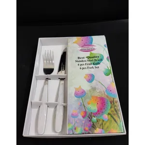  ست کارد و چنگال میوه خوری 12 پارچه ماریبیلا کد 549