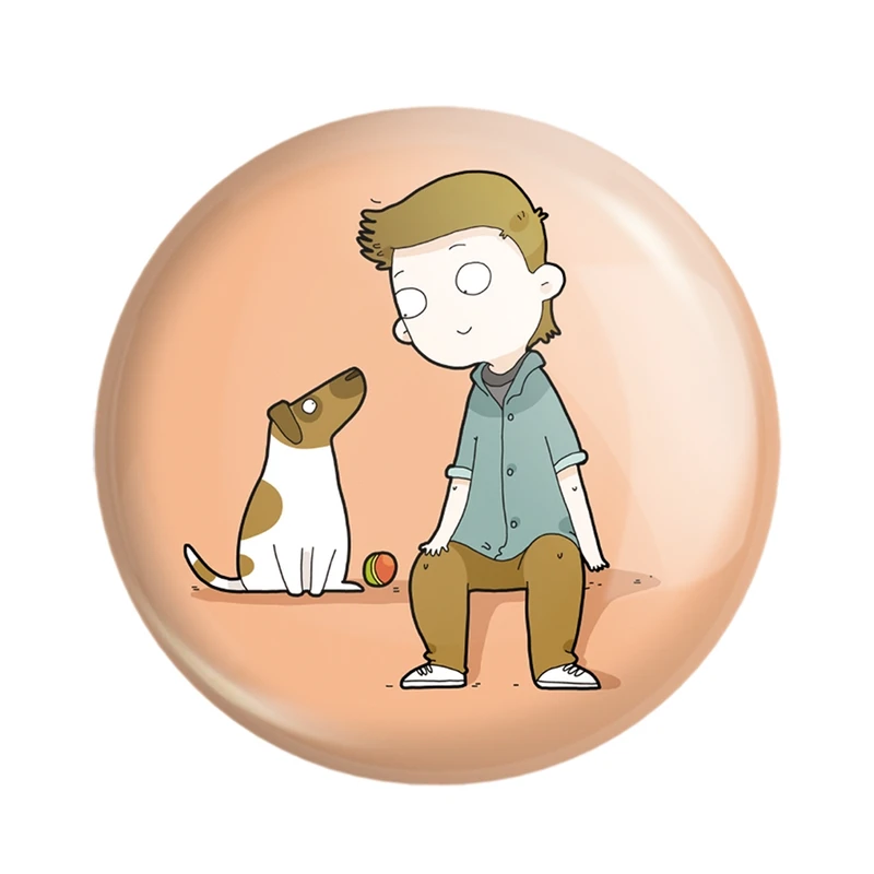 مگنت خندالو مدل حمایت از حیوانات کد 27375