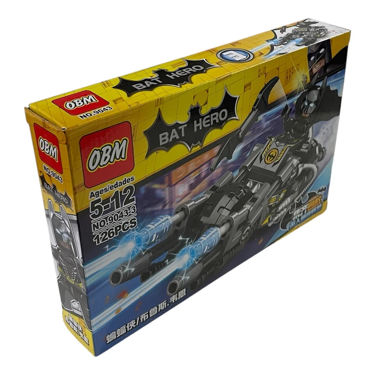 ساختنی ۱۲۶ تکه اوبم مدل بتمن