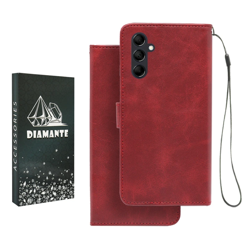 کیف کلاسوری دیامانته مدل Mortand Bk مناسب برای گوشی موبایل سامسونگ Galaxy A54 