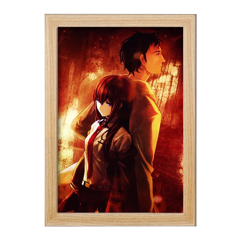 تابلو خندالو مدل کوریسو ماکیسه انیمه اشتاینز گیت  کد 17475