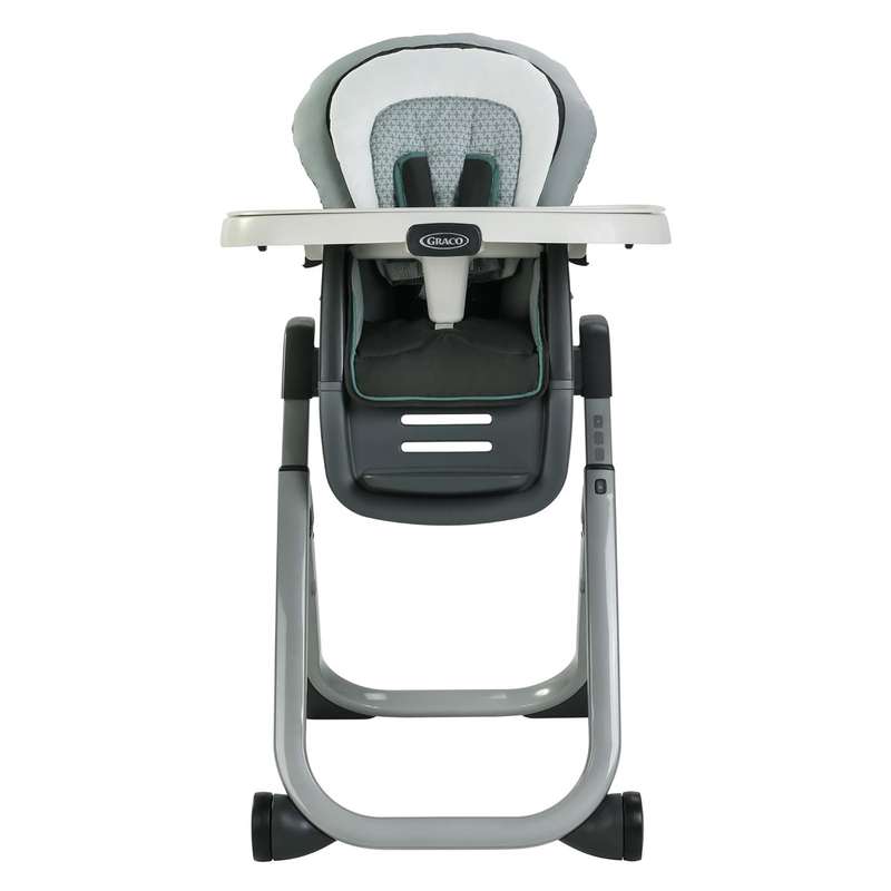 صندلی غذاخوری کودک گراکو مدل high chair duodiner dlx patchwork grey 6in1