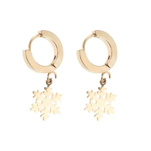 گوشواره زنانه مدل دانه برف کد 58454