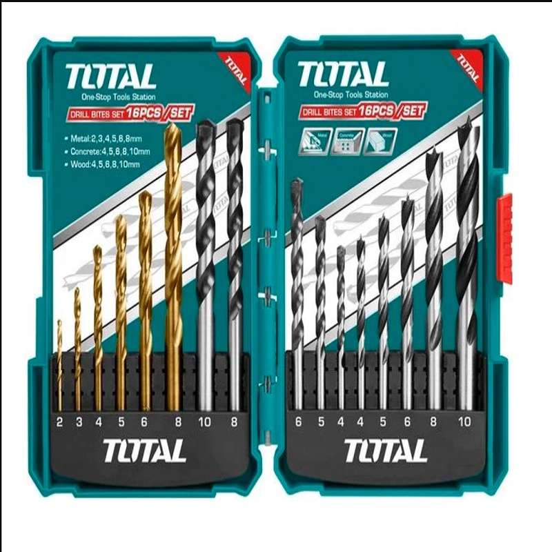 مته توتال مدل TACSD6165 بسته 16 عددی مته توتال مدل TACSD6165 بسته 16 عددی