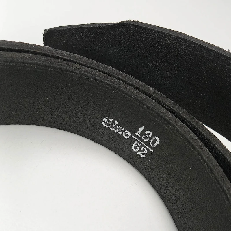 عکس شماره 2 : کمربند مردانه چرم گردو مدل ساده چرم طبیعی گاومیش کد k101