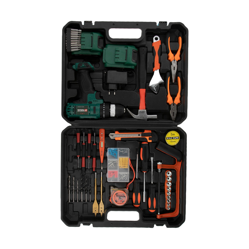 مجموعه 49 عددی ابزار پارکساید مدل 001 مجموعه 49 عددی ابزار پارکساید مدل 001