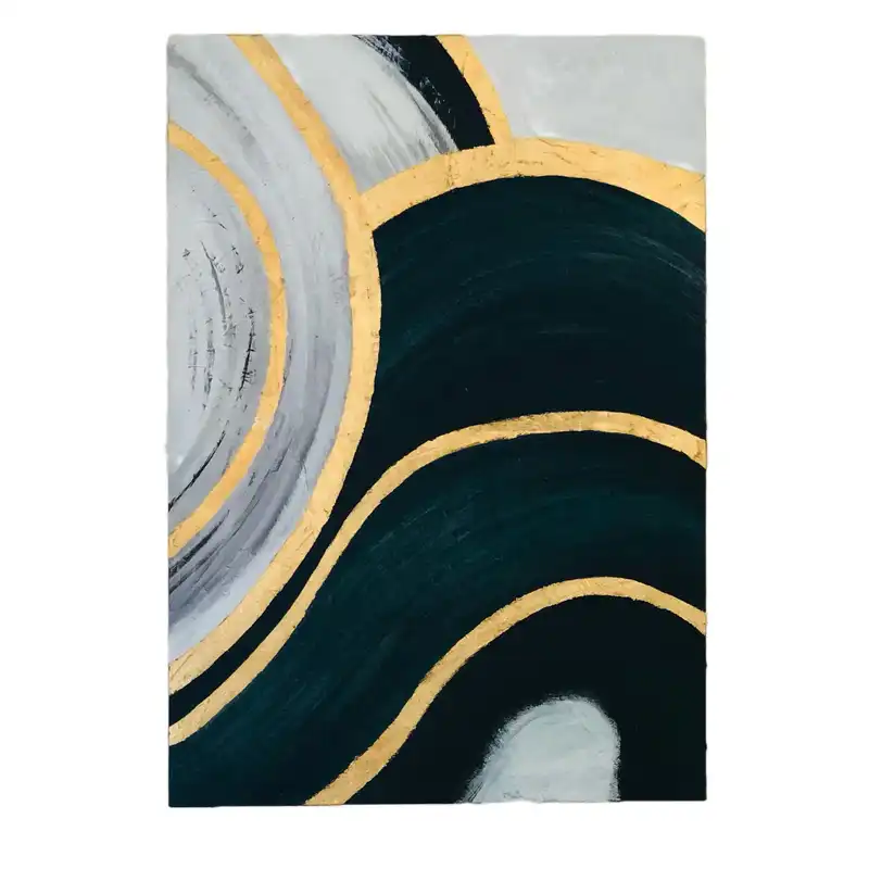 تابلو نقاشی طرح منحنی