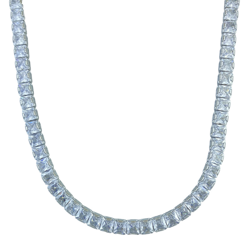 گردنبند زنانه ژوپینگ مدل تنیسی کد N4150 گردنبند زنانه ژوپینگ مدل تنیسی کد N4150