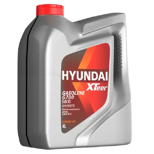 روغن موتور هيونداي اكستير مدل G700 5W30 حجم 4 ليتر