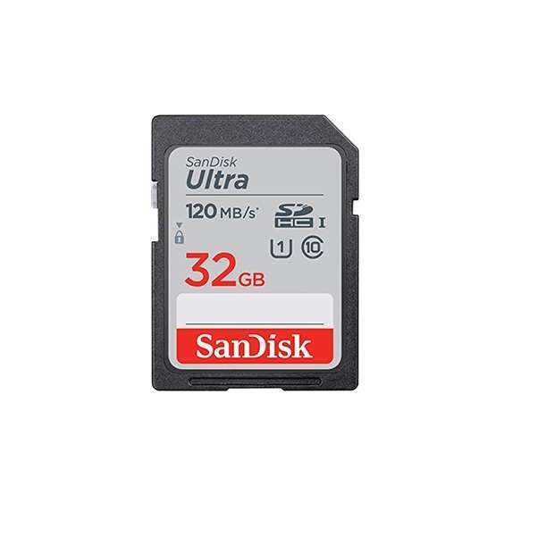 کارت حافظه SDHC مدل Ultra کلاس 10 استاندارد UHS-I U1 سرعت 120MBps ظرفیت 32 گیگابایت کارت حافظه SDHC مدل Ultra کلاس 10 استاندارد UHS-I U1 سرعت 120MBps ظرفیت 32 گیگابایت