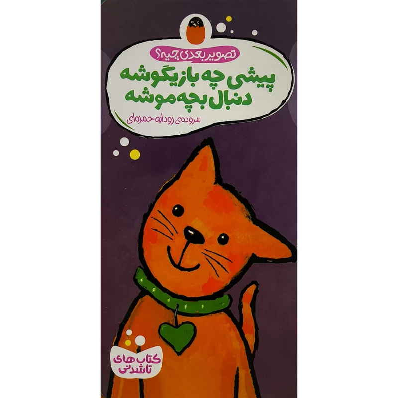 کتاب تصوير بعدی چيه پيشی چه بازيگوشه دنبال بچه موشه اثر گويدو وان گنكتن انتشارات پرنده 