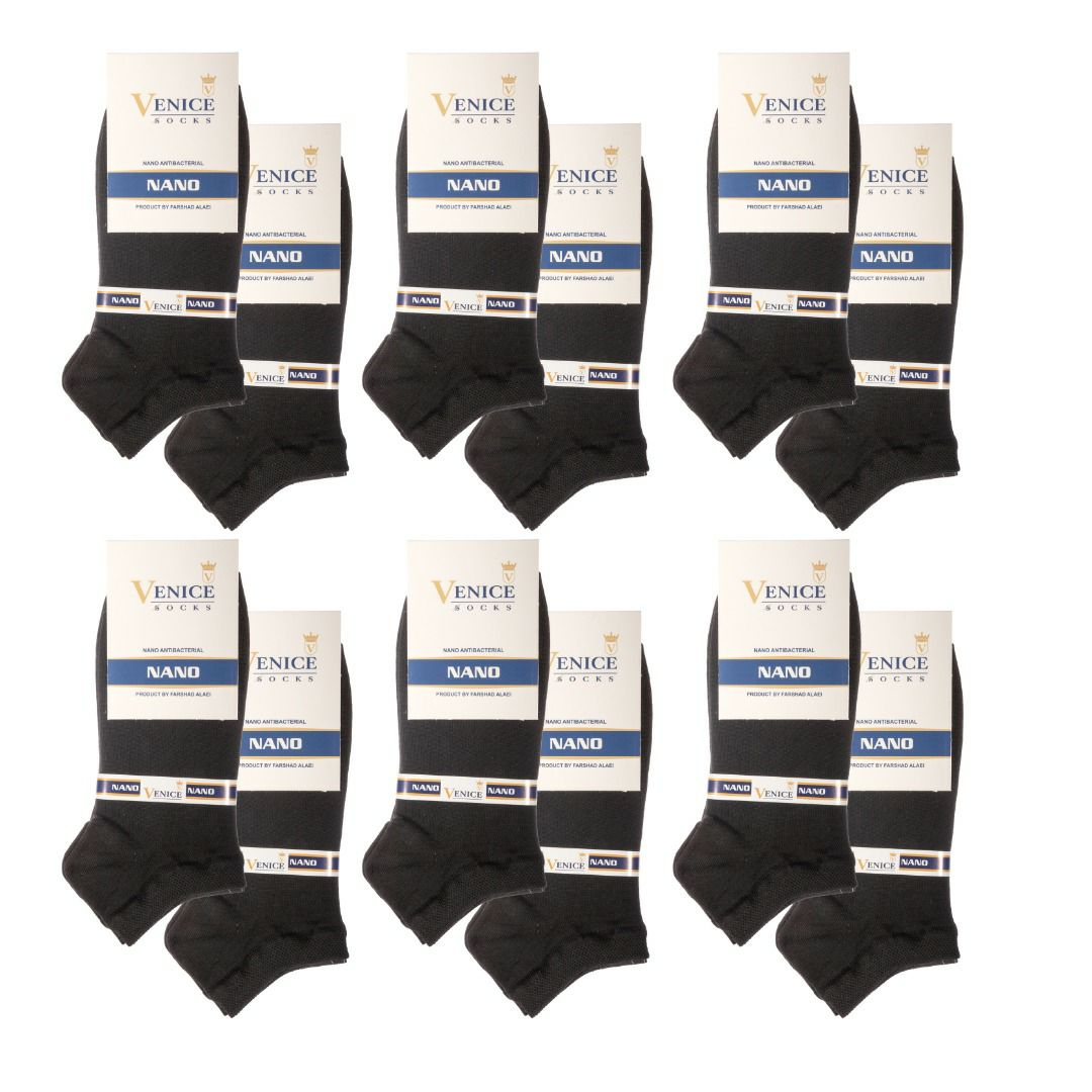 جوراب مدل FT_M1 بسته 12 عددی