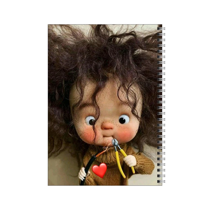 دفتر مشق 100 برگ بامبیلیپ طرح دختر فنی کد 5951817