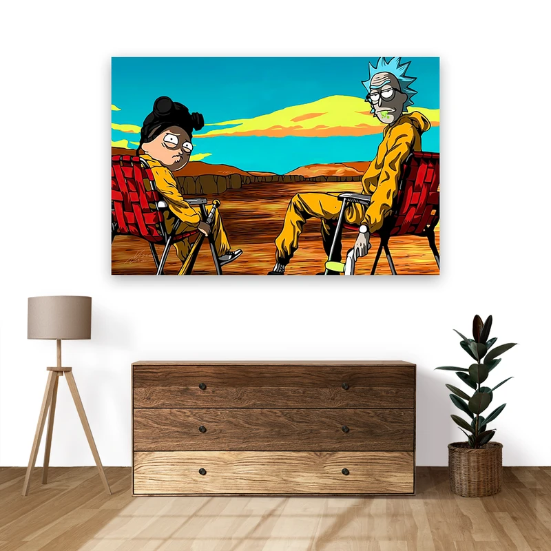 پوستر طرح Rick and Morty مدل NV0011