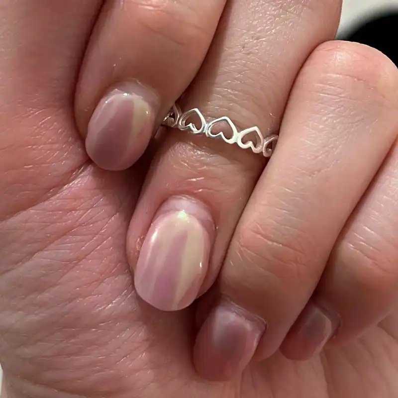 انگشتر نقره زنانه مدل قلب 4326