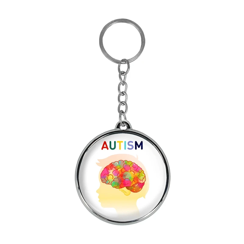 جاکلیدی خندالو طرح اتیسم Autism مدل دوطرفه کد 2671726718