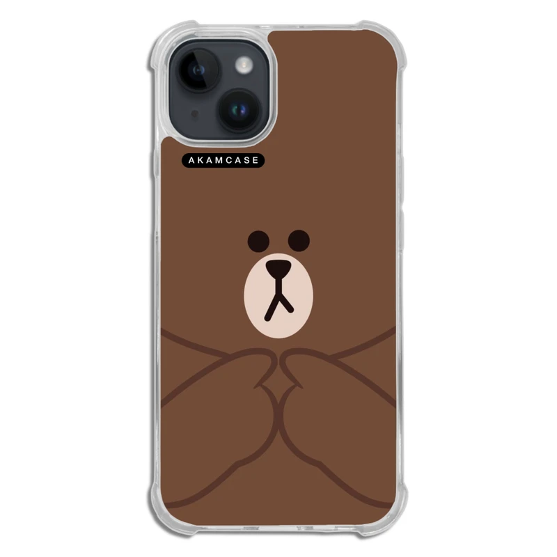 کاور آکام مدل AMCWTA14-BROWN1 مناسب برای گوشی موبایل اپل iPhone 14