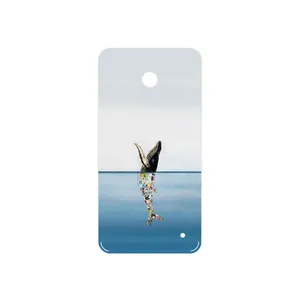 MAHOOT Collage of Sea Trash Cover Sticker for Nokia Lumia 630