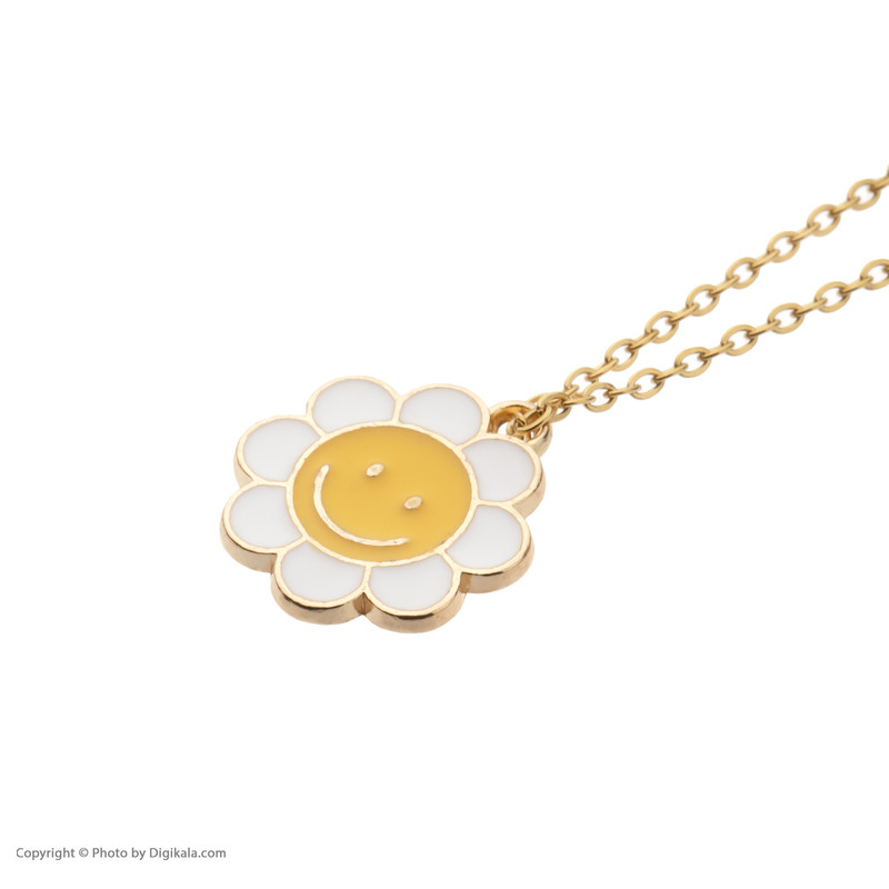 آویز ساعت زنانه مدل بابونه کد 02