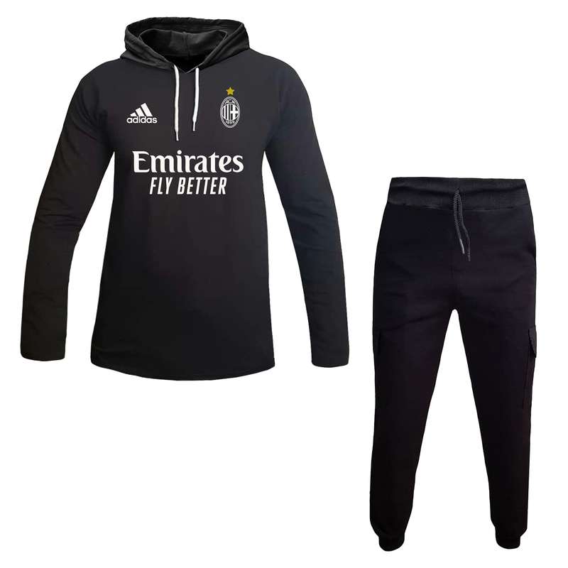 ست تی شرت و شلوار ورزشی مردانه مدل آث میلان B10020