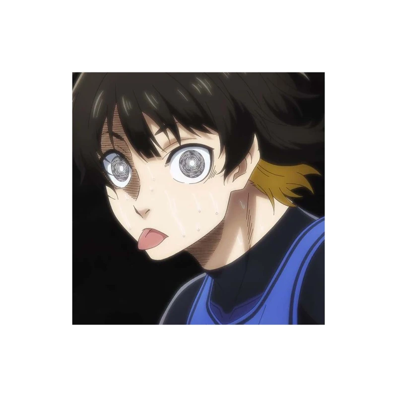 استیکر لپ تاپ و موبایل مدل انیمه طرح بلو لاک مگورو باچیرا کد 1480