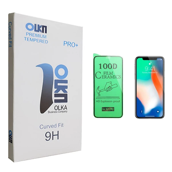 محافظ صفحه نمایش سرامیکی الکا مدل +PRO مناسب برای گوشی موبایل اپل iPhone X