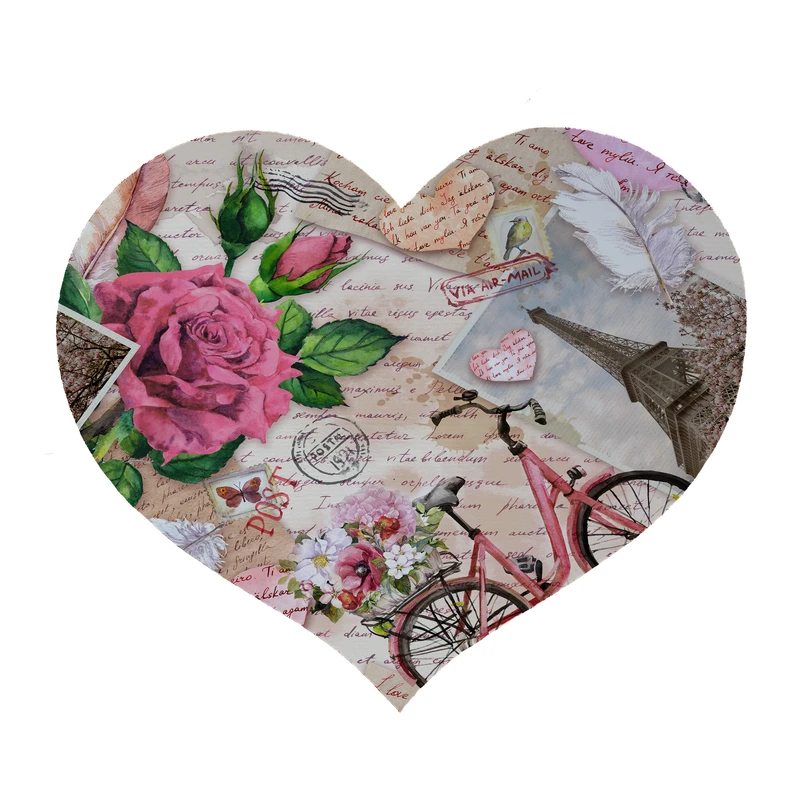  پادری طرح دوچرخه کد 5260 سایز 90 × 90 سانتی‌متر