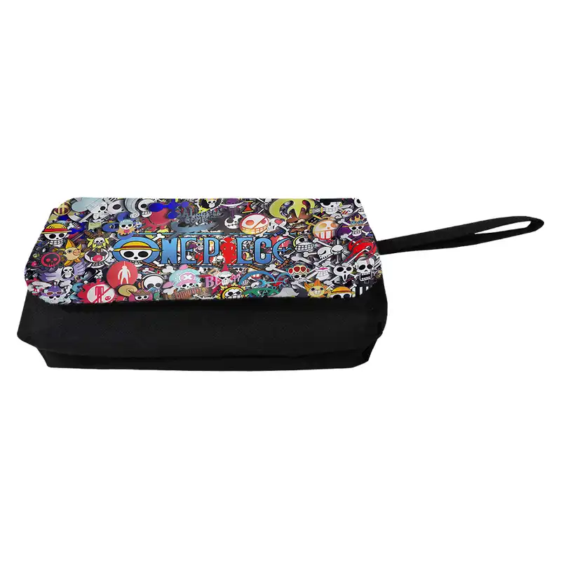 جامدادی مدل دوزیپ طرح انیمه وان پیس کد NI1365