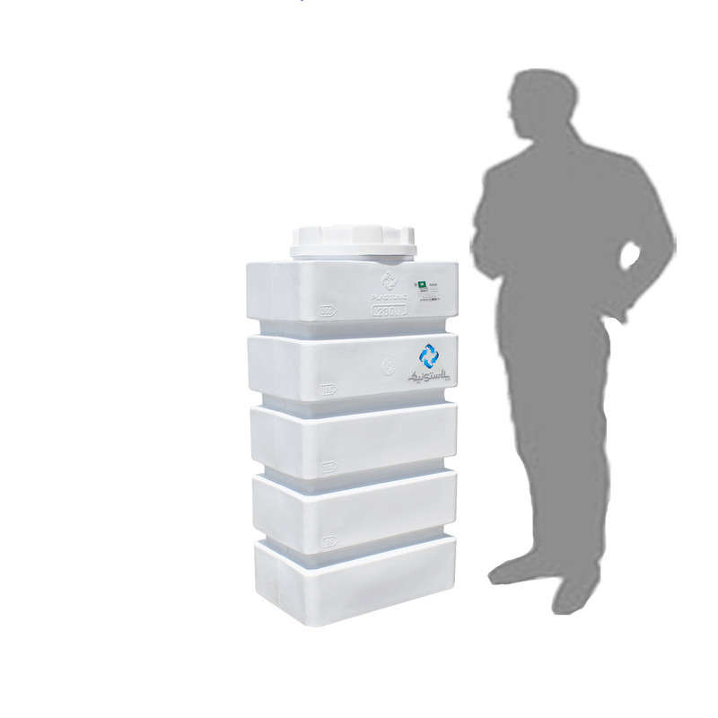 مخزن آب پلاستونیک مدل مکعبی CF-5305 گنجایش 230 لیتر