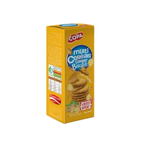 بیسکویت سبوس دار چندغله کوپا با طعم زنجبیل - 150 گرم