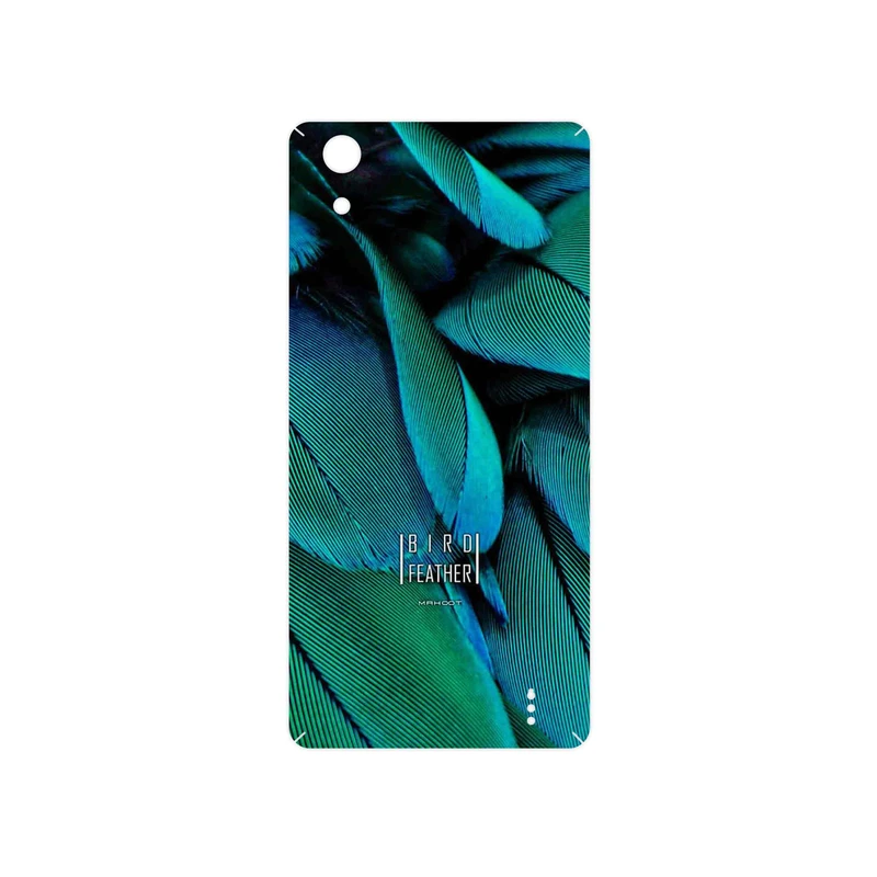 برچسب پوششی ماهوت مدل Green Feather مناسب برای گوشی موبایل جی ال ایکس Maad