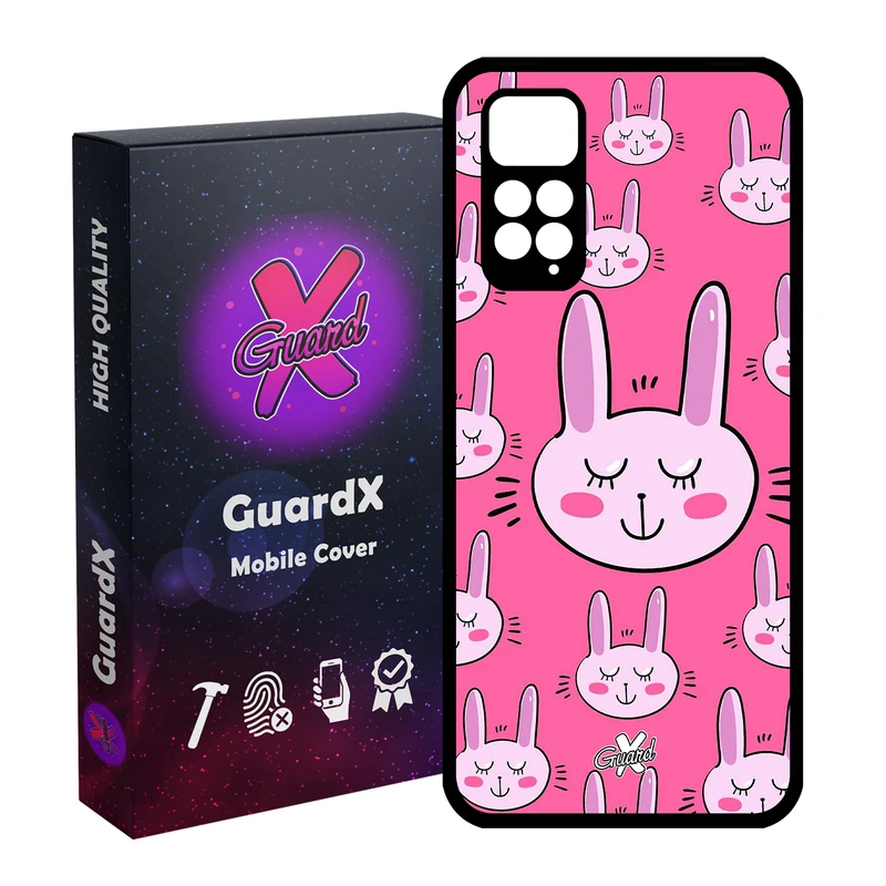 کاور گارد ایکس طرح Rabbit مدل Glass10135 مناسب برای گوشی موبایل شیائومی Redmi Note 11S/ Note 11 4G