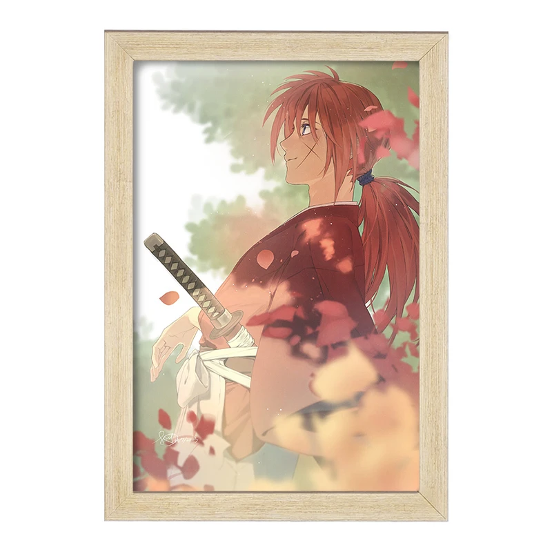 تابلو خندالو مدل انیمه رورونی کنشین کد 34885