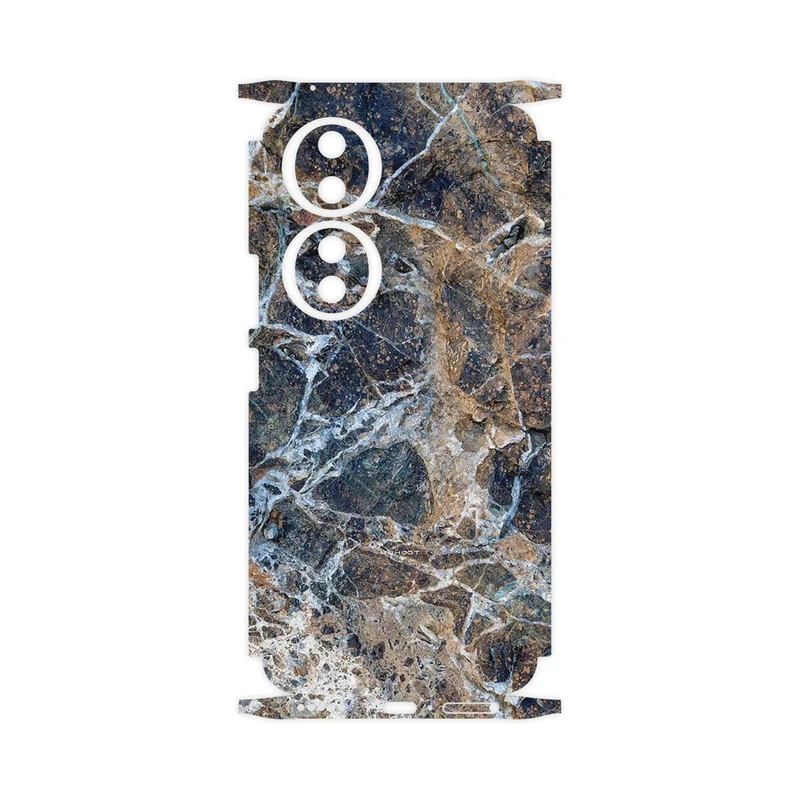 برچسب پوششی ماهوت مدل Earth_White_Marble-FullSkin مناسب برای گوشی موبایل آنر 90