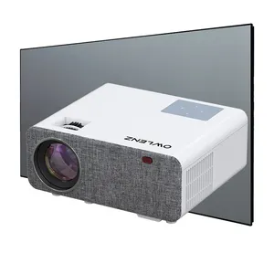 ویدئو پروژکتور النز مدل SD500 Smart Android به همراه پرده نمایش 120 اینچ